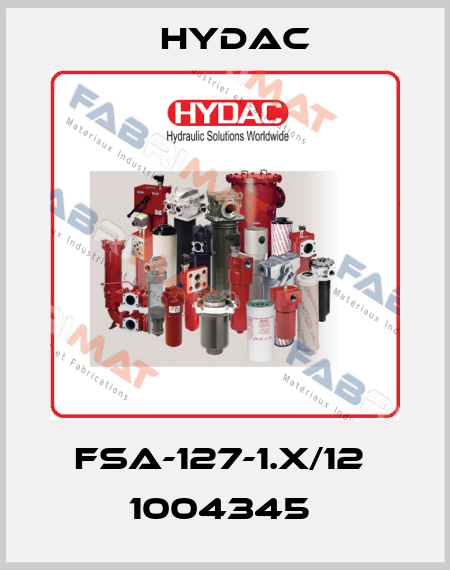 FSA-127-1.X/12  1004345  Hydac