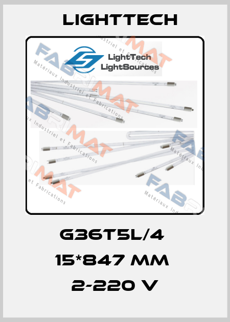 G36T5L/4  15*847 MM  2-220 V Lighttech