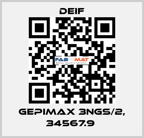 GEPIMAX 3NGS/2, 34567.9  Deif