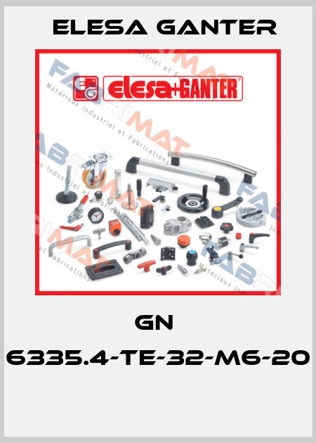 GN  6335.4-TE-32-M6-20  Elesa Ganter