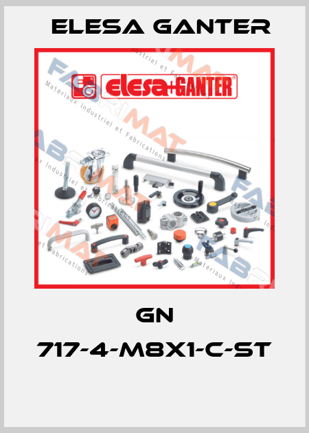GN 717-4-M8X1-C-ST  Elesa Ganter