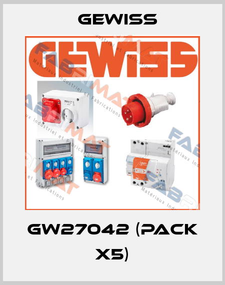GW27042 (pack x5) Gewiss