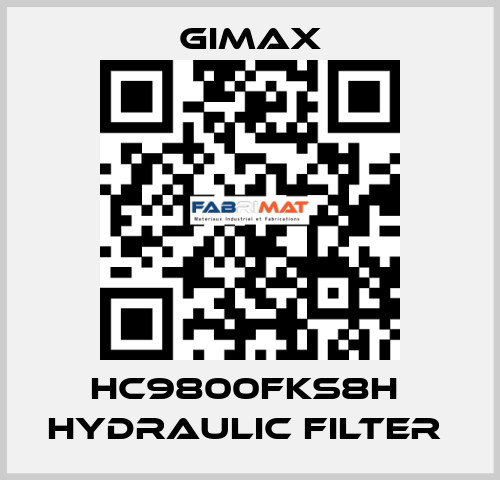 HC9800FKS8H  HYDRAULIC FILTER  GIMAX