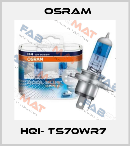 HQI- TS70WR7  Osram