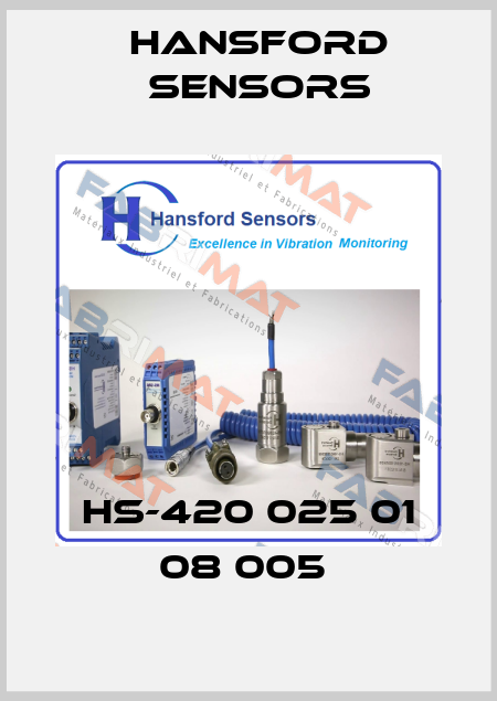 HS-420 025 01 08 005  Hansford Sensors