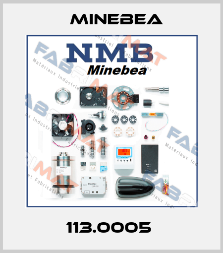 113.0005  Minebea