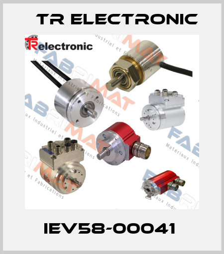 IEV58-00041  TR Electronic