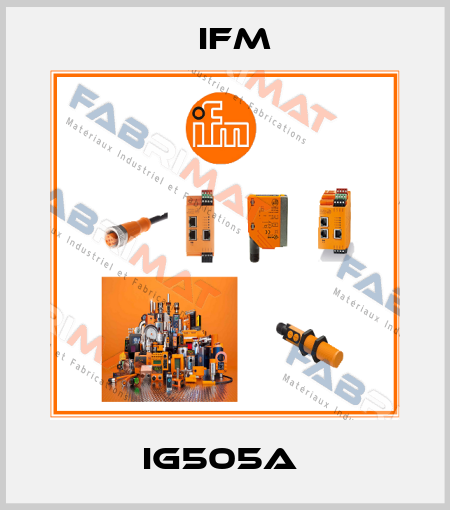 IG505A  Ifm