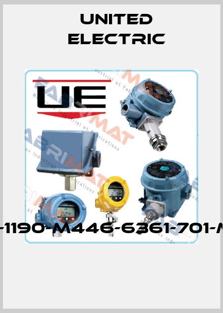 J120-185-1190-M446-6361-701-M201-QC1  United Electric