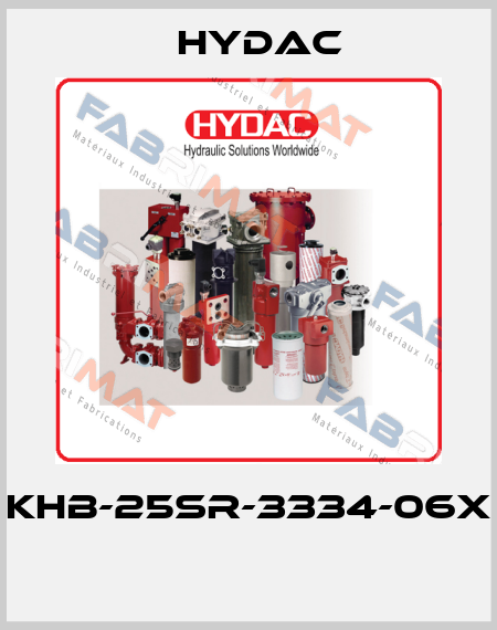 KHB-25SR-3334-06X  Hydac