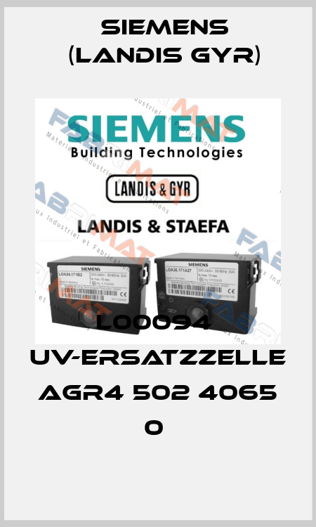 L00094  UV-ERSATZZELLE AGR4 502 4065 0  Siemens (Landis Gyr)