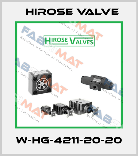 W-HG-4211-20-20 Hirose Valve
