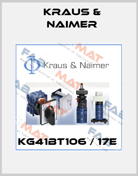 KG41BT106 / 17E  Kraus & Naimer