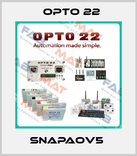SNAPAOV5  Opto 22