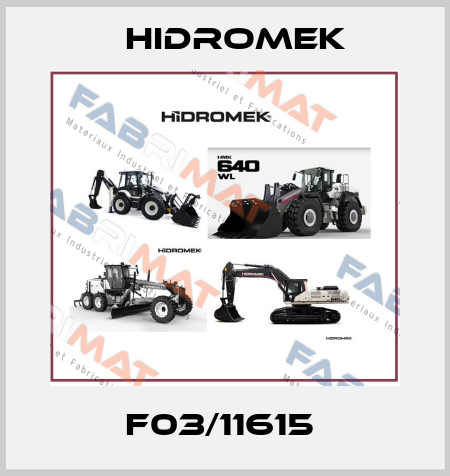 F03/11615  Hidromek
