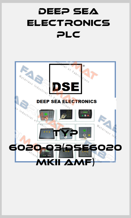 Typ 6020-03(DSE6020 MKII AMF) DEEP SEA ELECTRONICS PLC