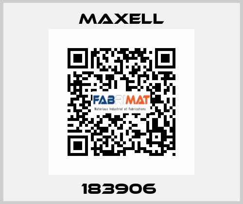 183906  MAXELL