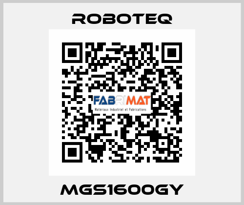 MGS1600GY Roboteq