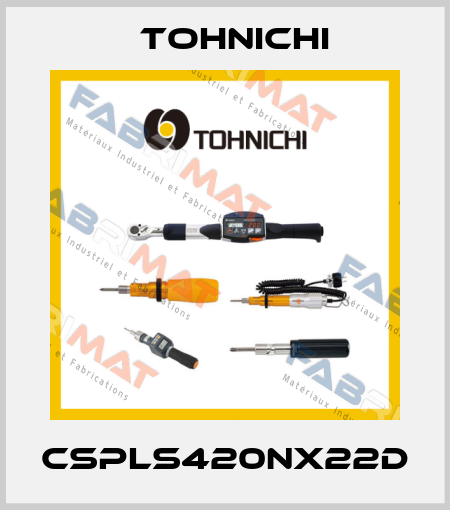 CSPLS420Nx22D Tohnichi