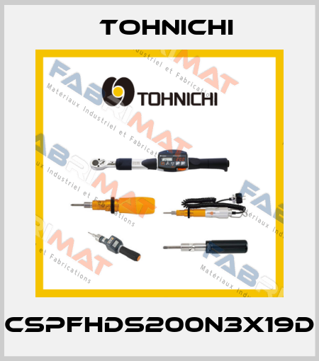 CSPFHDS200N3X19D Tohnichi