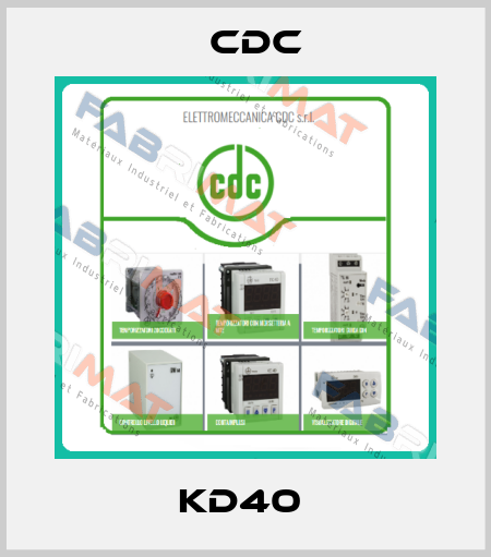 KD40  CDC