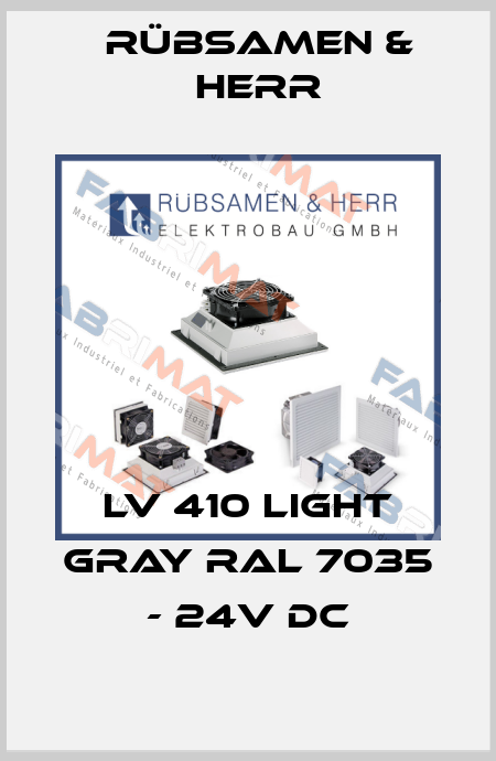 LV 410 Light gray RAL 7035 - 24V DC Rübsamen & Herr