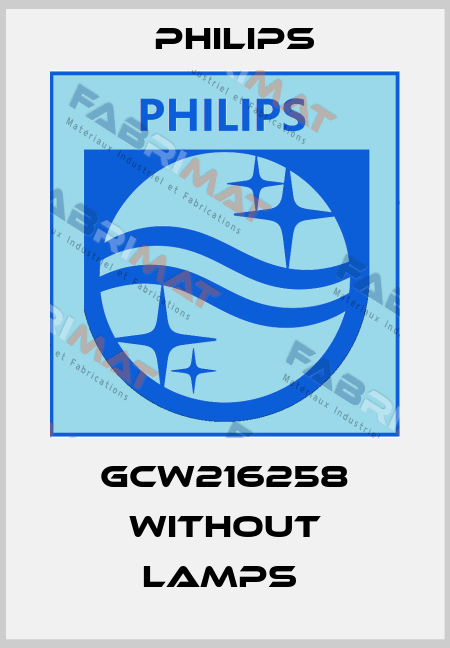 GCW216258 without lamps  Philips