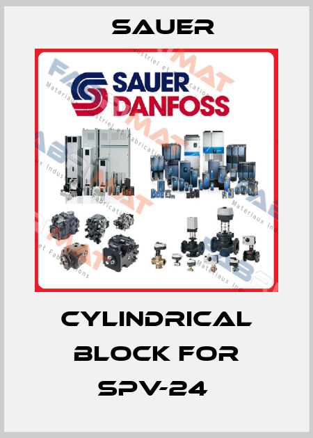cylindrical block for SPV-24  Sauer