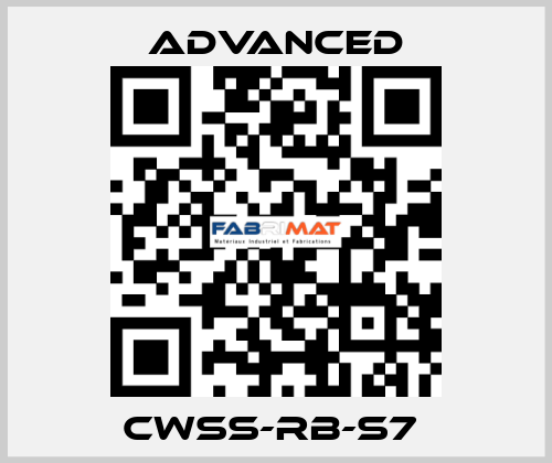 CWSS-RB-S7  Advanced