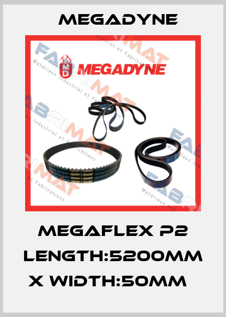 megaflex P2 length:5200mm x width:50mm   Megadyne