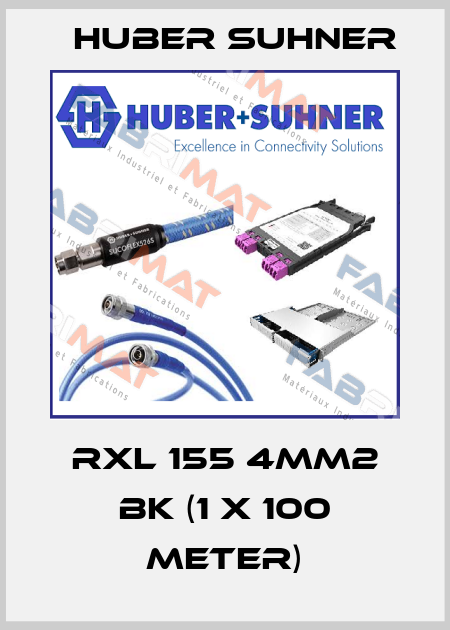 RXL 155 4MM2 BK (1 x 100 meter) Huber Suhner