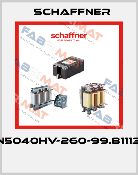 FN5040HV-260-99.811139  Schaffner