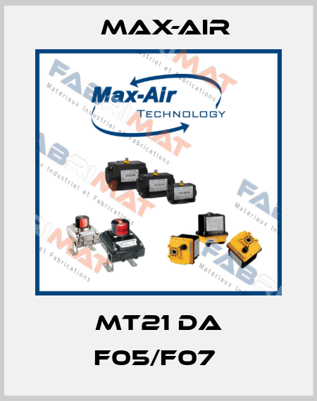 MT21 DA F05/F07  Max-Air