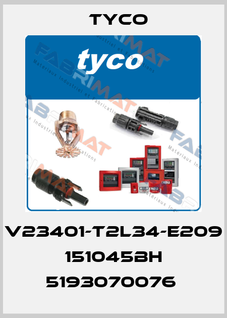 V23401-T2L34-E209 151045BH 5193070076  TYCO