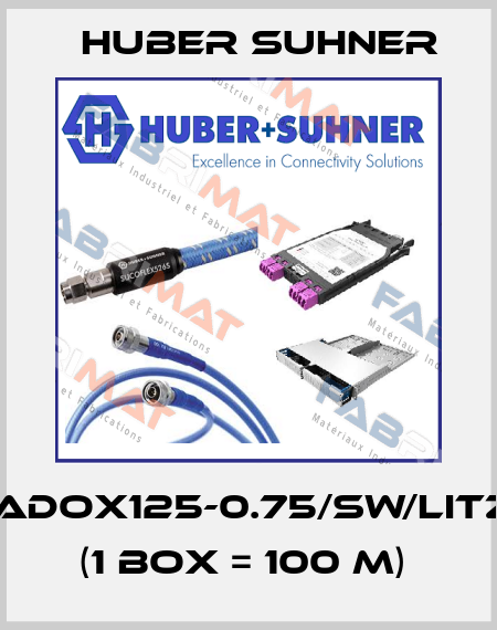 RADOX125-0.75/SW/LITZE (1 box = 100 m)  Huber Suhner