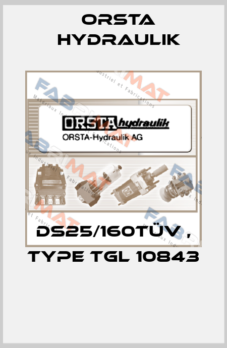 DS25/160TÜV , type TGL 10843  Orsta Hydraulik