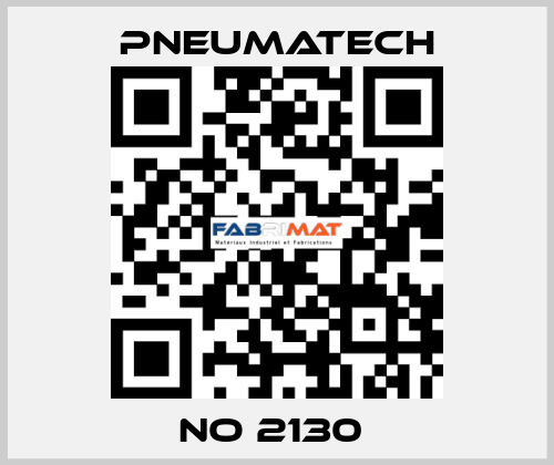 NO 2130  Pneumatech