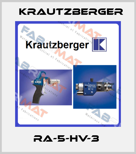 RA-5-HV-3  Krautzberger