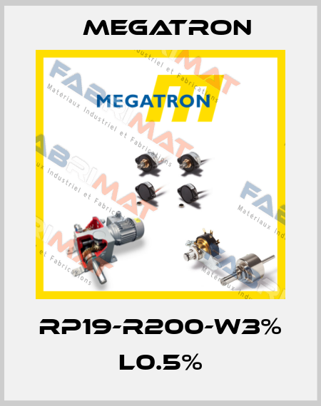 RP19-R200-W3% L0.5% Megatron