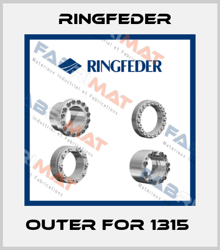 outer for 1315  Ringfeder