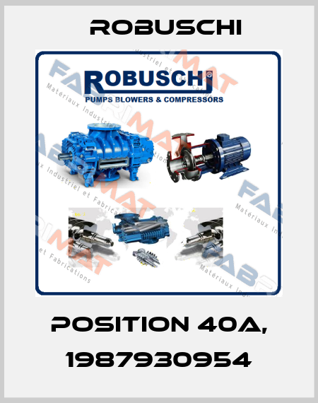 Position 40A, 1987930954 Robuschi