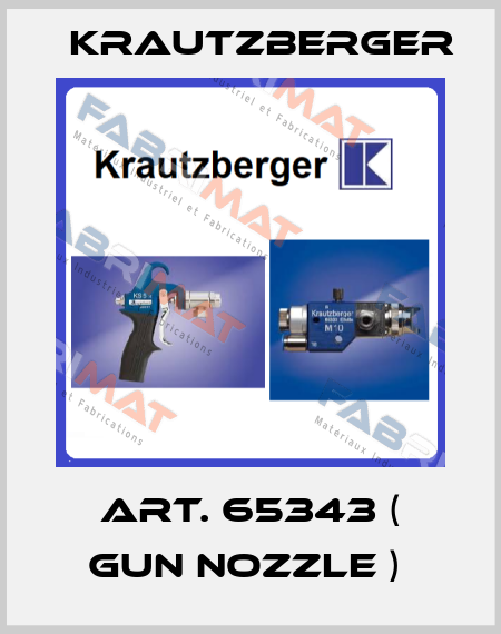 art. 65343 ( gun nozzle )  Krautzberger