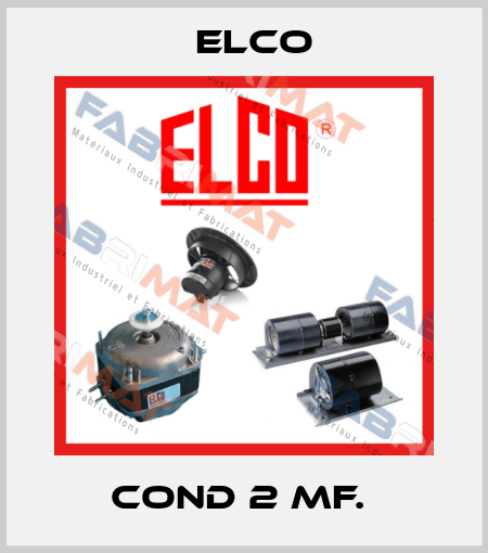 COND 2 MF.  Elco