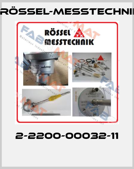 2-2200-00032-11  Rössel-Messtechnik