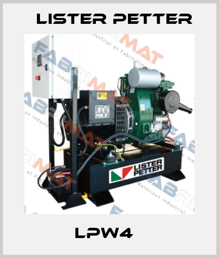LPW4   Lister Petter