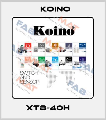 XTB-40H     Koino