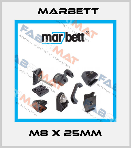 M8 x 25mm Marbett
