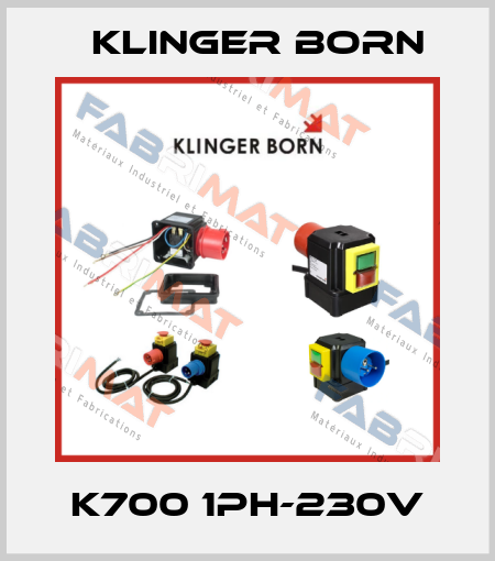 K700 1Ph-230V Klinger Born