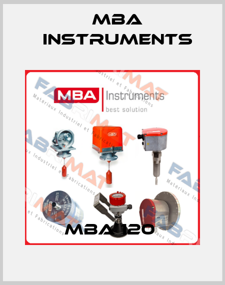 MBA 120  MBA Instruments