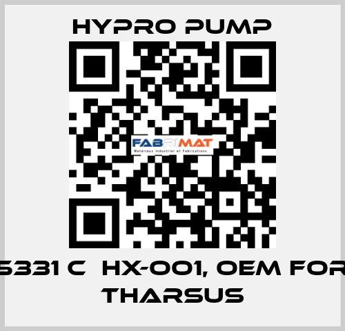 5331 C  HX-OO1, OEM for Tharsus Hypro Pump